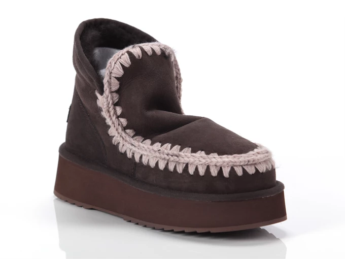 Mou MINI ESKIMO PLAT femme MU.FW681000A MOCHA