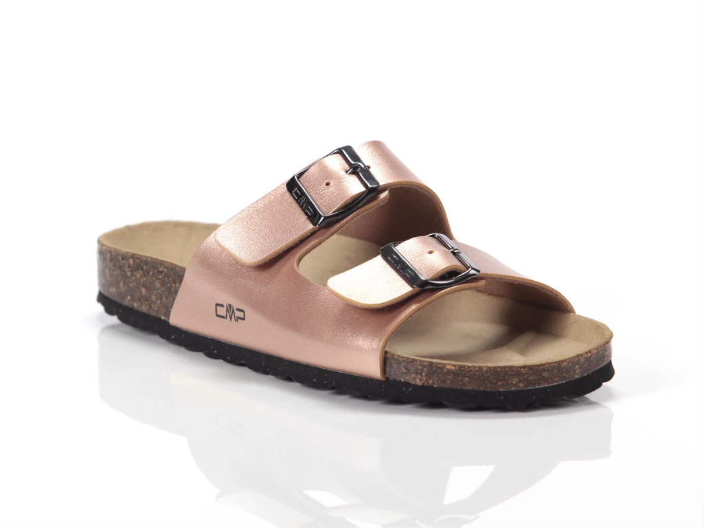  Eco Thalita Wmn Slipper Cipria - Ciabatte donna CMP. Disponibile in diverse taglie: 40, 41, 36, 38, 39 e colori bronzo, marrone