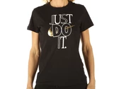  Nsw Tee Shine JDI - T-Shirt donna Nike. Disponibile in diverse taglie: s e colori bianco, oro, nero. YOUSPORTY.