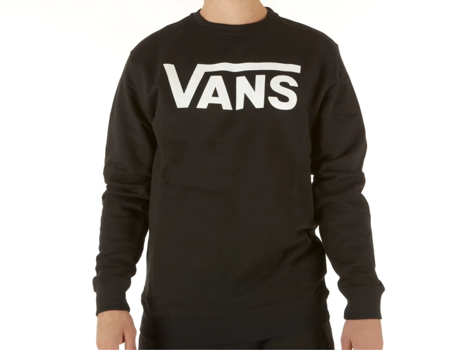  Classic Crew II - Felpe unisex Vans. Disponibile in diverse taglie: l, m, xl e colori bianco, nero. YOUSPORTY.