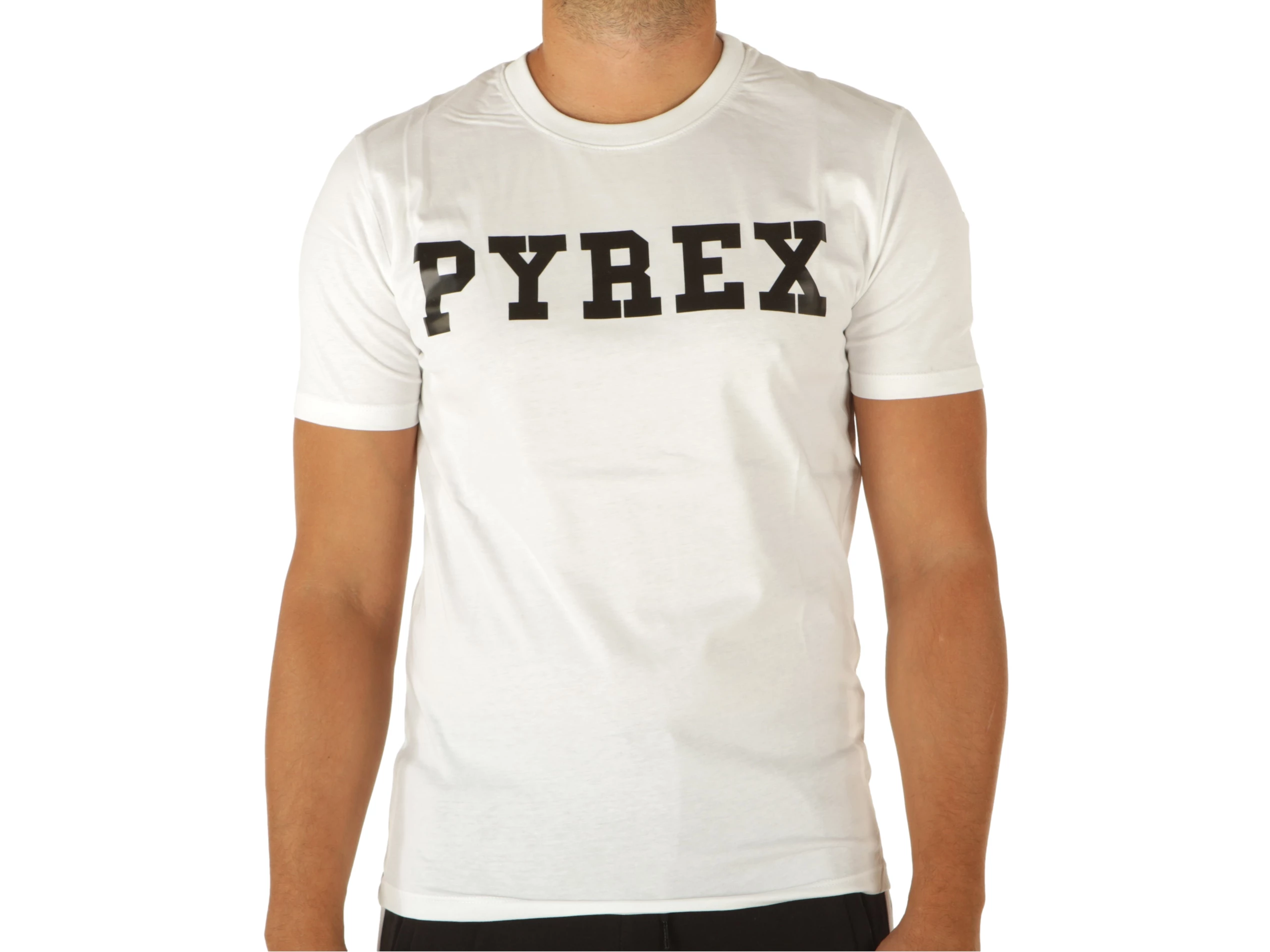 Pyrex T-Shirt Uomo In Jersey Bianco man 21IPB34200 BIA YOUSPORTY