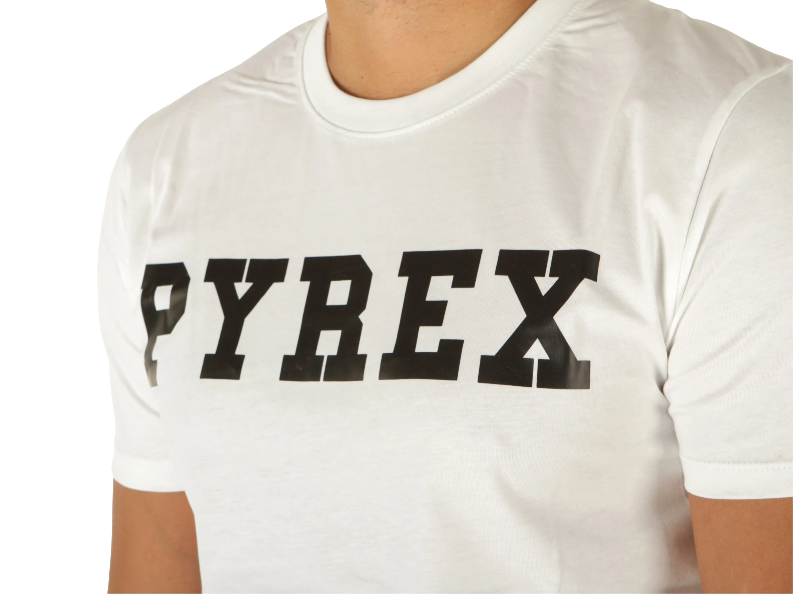 Pyrex T-Shirt Uomo In Jersey Bianco man 21IPB34200 BIA YOUSPORTY