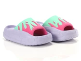  Nyu Slide Fucsia Green - Ciabatte unisex Acupuncture. Disponibile in diverse taglie:  e colori lilla, fucsia, verde. YOUSPORTY.