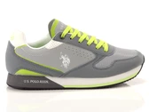  Nobil 003 Gray Light Gray - Sneakers uomo US POLO. Disponibile in diverse taglie: 45 e colori grigio, verde chiaro, bianco. YOU