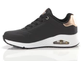  Uno - Sneakers donna Skechers. Disponibile in diverse taglie: 40, 41, 36, 37, 38, 39 e colori oro, nero. YOUSPORTY.