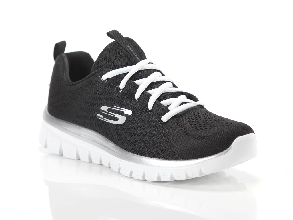  Graceful Get Connected - Sneakers donna Skechers. Disponibile in diverse taglie: 40, 41, 36, 37, 38, 39 e colori bianco, nero. 