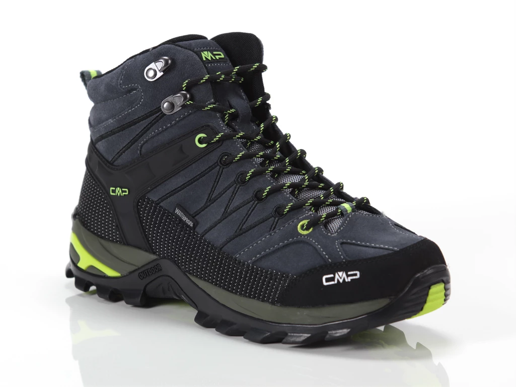  Rigel Mid Wp Trekking Sho - Trekking uomo CMP. Disponibile in diverse taglie: 46, 40, 41, 42, 43, 44, 45 e colori grigio, giall