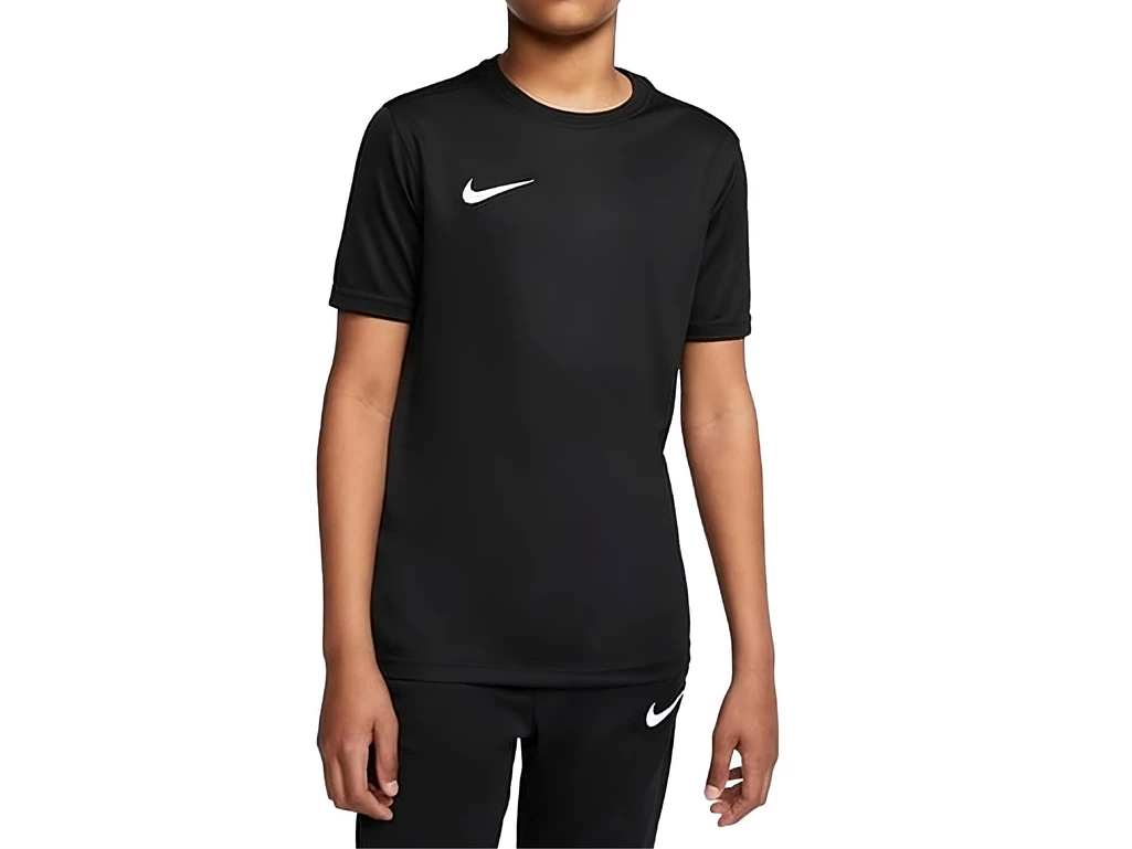 Dri-Fit Park VII - T-Shirt bimbo/ragazzo Nike. Disponibile in diverse taglie: 10y, 11y, 12y, 13y, 14y, 15y, 9y, 8y e colori ner