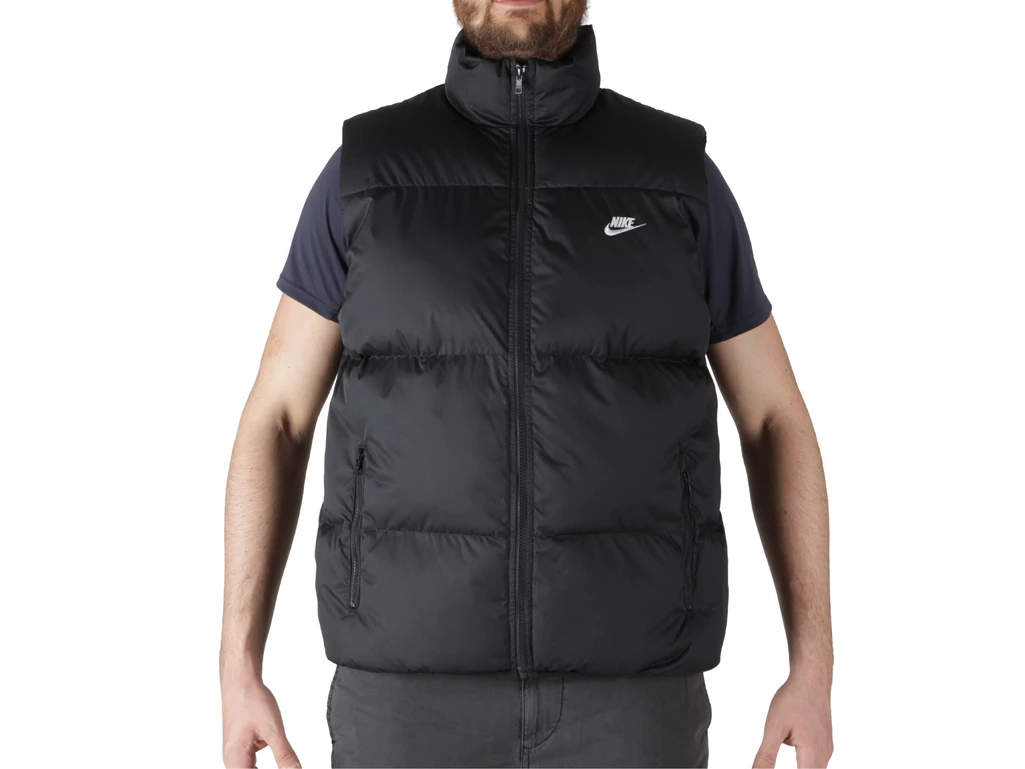 Nike TF CLUB PUFFER VEST homme FB7373 010