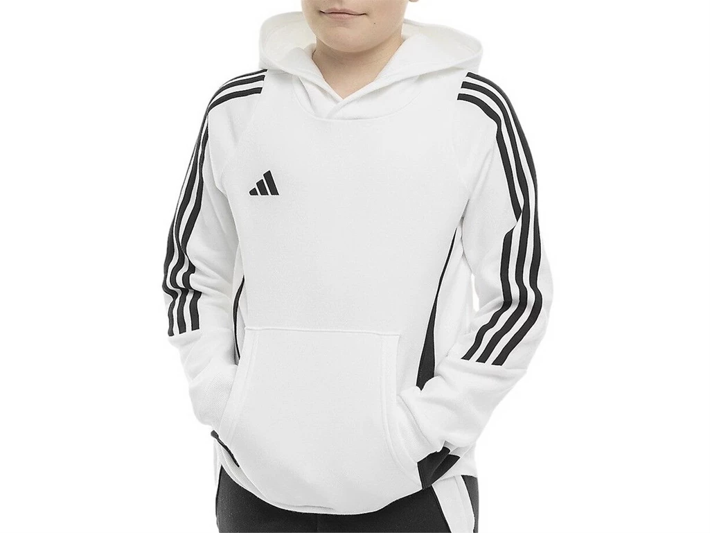  JUNIOR TIRO24 SWEAT HOODIE - Felpe uomo Adidas. Disponibile in diverse taglie: l, m, s, xl e colori bianco. YOUSPORTY.