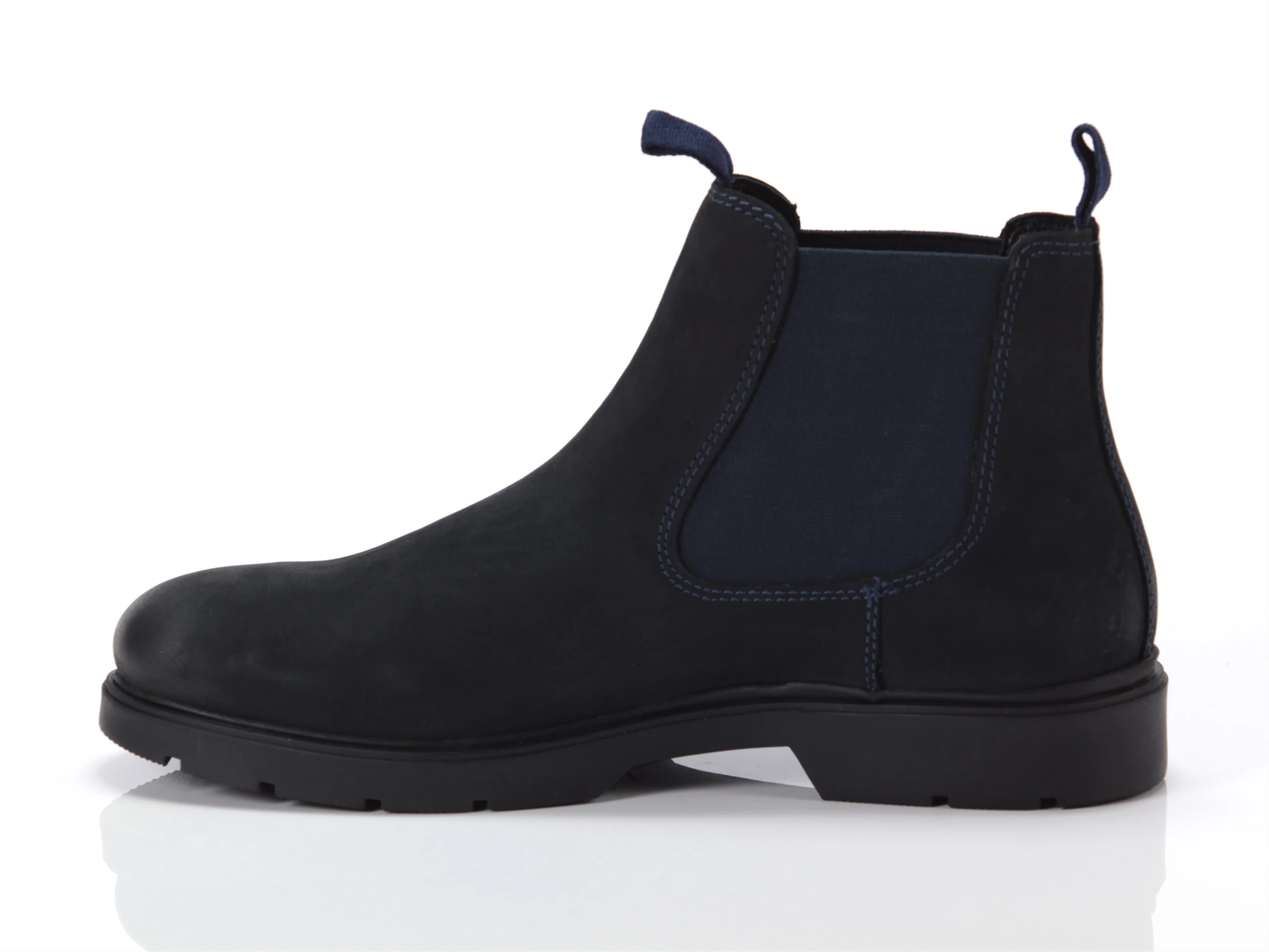 Dr. Keller George Pantofole Uomo Blu Navy | Morbide In Velluto Con Chiusura A Tocco E Fodera In Spugna | Suola In PVC, Taglia 44 EU - 2