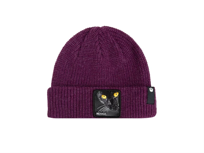  THE MENACE BEANIE - Berretti unisex Goorin. Disponibile in diverse taglie: t-u e colori viola. YOUSPORTY.