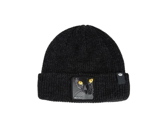  THE MENACE BEANIE - Berretti unisex Goorin. Disponibile in diverse taglie: t-u e colori nero. YOUSPORTY.