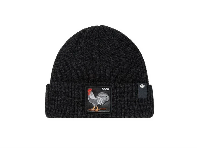  THE ROOSTER COCK BEANIE - Berretti unisex Goorin. Disponibile in diverse taglie: t-u e colori nero. YOUSPORTY.