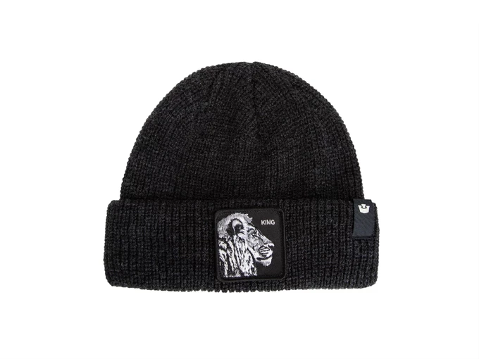  THE LION BEANIE - Berretti unisex Goorin. Disponibile in diverse taglie: t-u e colori nero. YOUSPORTY.