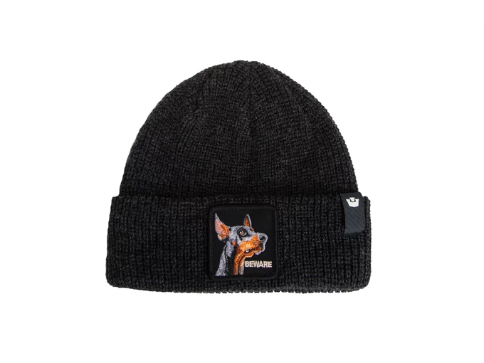  THE BEWARE DOG BEANIE - Berretti unisex Goorin. Disponibile in diverse taglie: t-u e colori nero. YOUSPORTY.