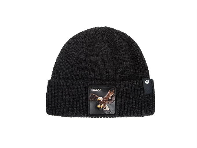  THE SAVAGE BEANIE - Berretti unisex Goorin. Disponibile in diverse taglie: t-u e colori nero. YOUSPORTY.