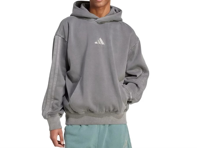 Adidas Washed Fleece Hood Black hombre JL6539 