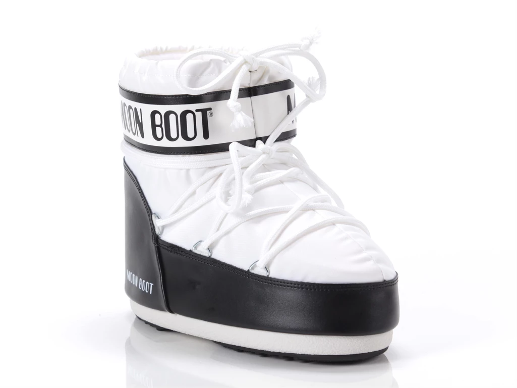 Moon Boot Moon Boot Icon Low Nylon White unisexe 80D1409340 A001
