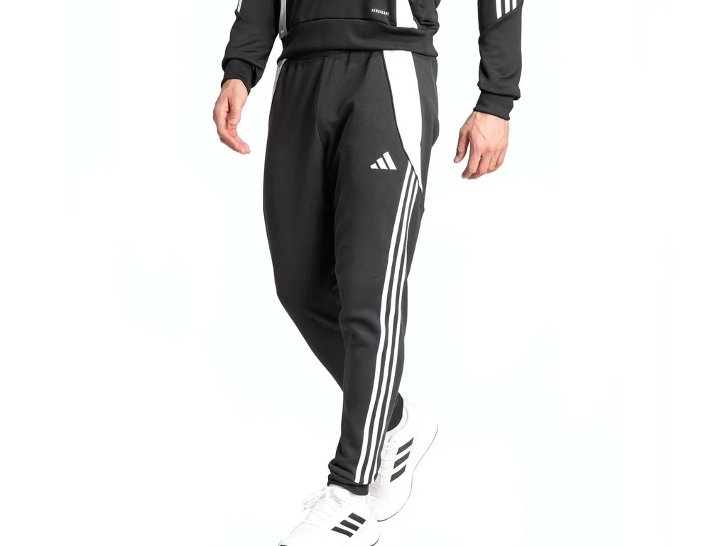Adidas Tiro24 Sweat Pant, Taglia L Uomo Colore Bianco|Nero