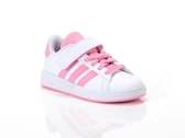  Grand Court 2.0 El - Sneakers bambino Adidas. Disponibile in diverse taglie: 32, 35, 33, 34, 28, 29, 30, 31 e colori rosa, bian