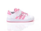 Grand Court 2.0 El - Sneakers bambino Adidas. Disponibile in diverse taglie: 32, 35, 33, 34, 28, 29, 30, 31 e colori rosa, bian