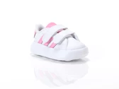  GRAND COURT 2.0 - Sneakers bambino Adidas. Disponibile in diverse taglie: 20, 21, 22, 23, 24, 25, 26, 27 e colori rosa, bianco.