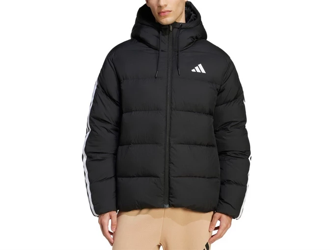  Puffer Down Hooded Jacket - Giacche uomo Adidas. Disponibile in diverse taglie: l, m, s, xl e colori bianco, nero. YOUSPORTY.
