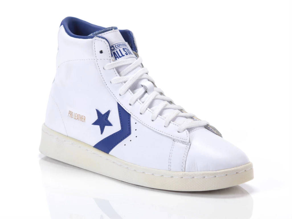  Pro Leather - Sneakers uomo Converse. Disponibile in diverse taglie: 40, 41, 42, 43, 44 e colori bianco, blu. YOUSPORTY.