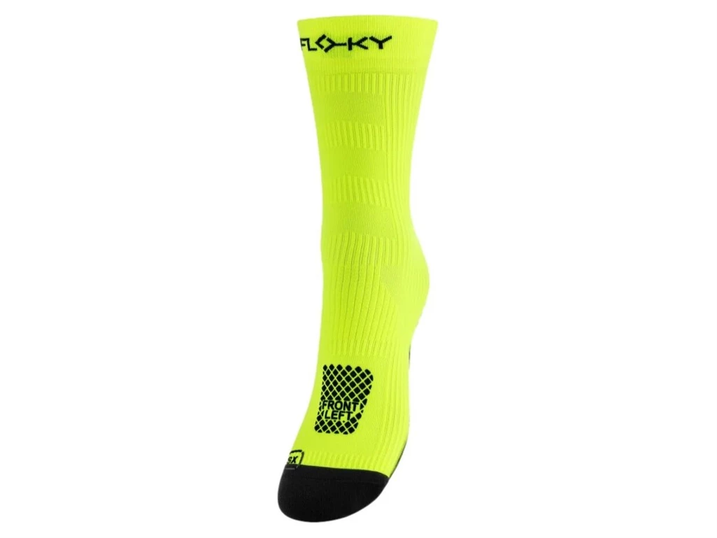 Floky Socks Run Up Medium Yellow Fluo man FL RM25 003