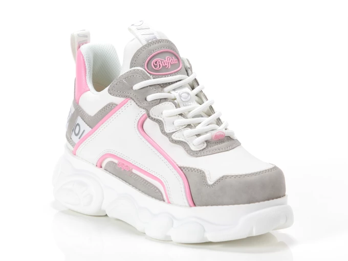 Buffalo Binary Athena Glam Vegan Nappa Glitter Black mujer 1636061 