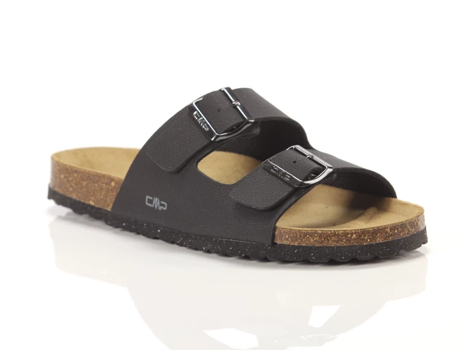  Eco Thalitha Slipper - Sandali uomo CMP. Disponibile in diverse taglie: 46, 40, 41, 42, 43, 44, 45 e colori nero. YOUSPORTY.