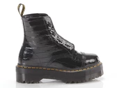  Sinclair Black Patent Lamper Croc - Boots donna Dr Martens. Disponibile in diverse taglie: 38 e colori giallo, nero. YOUSPORTY.