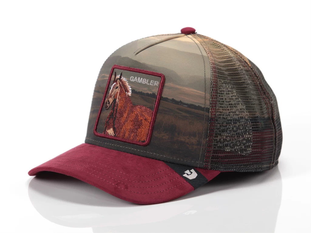  STALLION IN THE ELEMENT - Cappelli unisex Goorin. Disponibile in diverse taglie: t-u e colori rosso. YOUSPORTY.