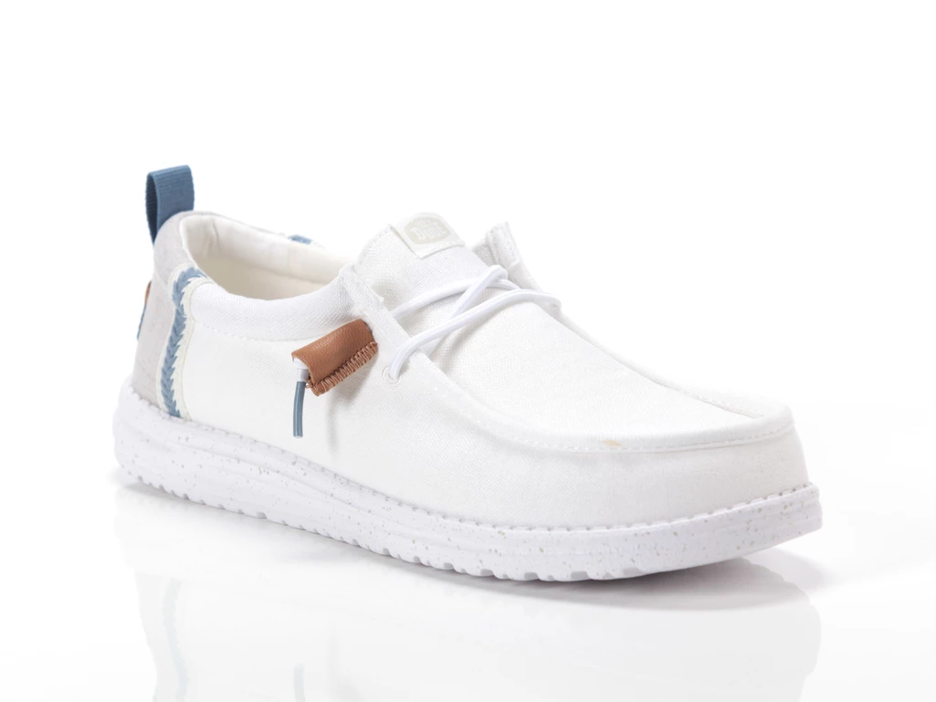 Hey Dude Wally Summer Linen, Taglia 45 Uomo Colore Blu|Azzurro