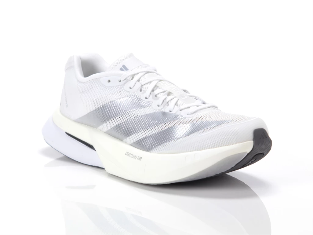 Adidas Adizero Boston 13, Taglia 4 Donna Colore Argento|Bianco