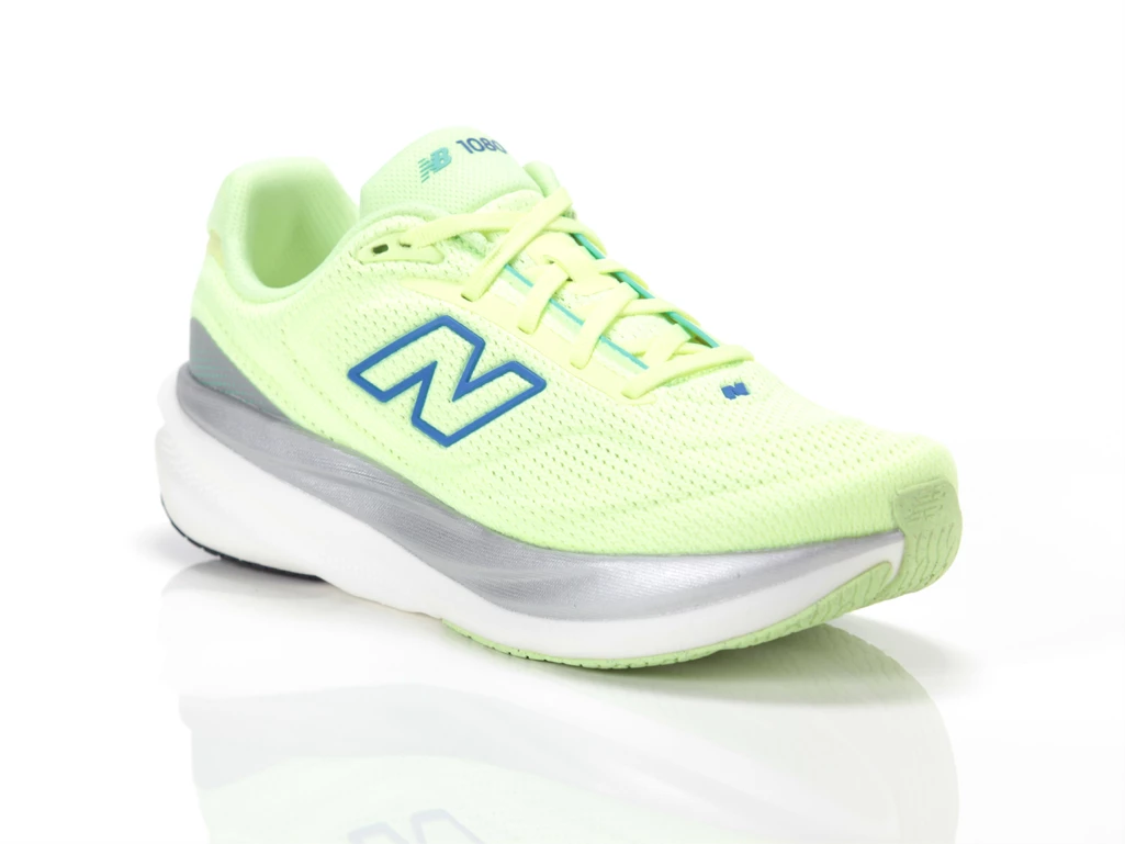  1080 - Running uomo New Balance. Disponibile in diverse taglie: 40, 41, 42, 43, 44, 45 e colori giallo fluo. YOUSPORTY.