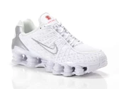  Shox TL - Sneakers uomo Nike. Disponibile in diverse taglie: 41, 42, 43, 44, 45 e colori argento, bianco. YOUSPORTY.