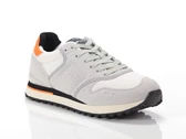  Alba Gs Mix - Sneakers uomo Gas. Disponibile in diverse taglie: 40, 41, 42, 43, 44, 45, 39 e colori bianco panna, grigio, aranc