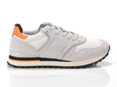  Alba Gs Mix - Sneakers uomo Gas. Disponibile in diverse taglie: 40, 41, 42, 43, 44, 45, 39 e colori bianco panna, grigio, aranc