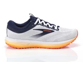  Revel 7 - Running uomo Brooks. Disponibile in diverse taglie: 41, 42, 43, 44, 45 e colori blu navy, arancione, grigio chiaro. Y