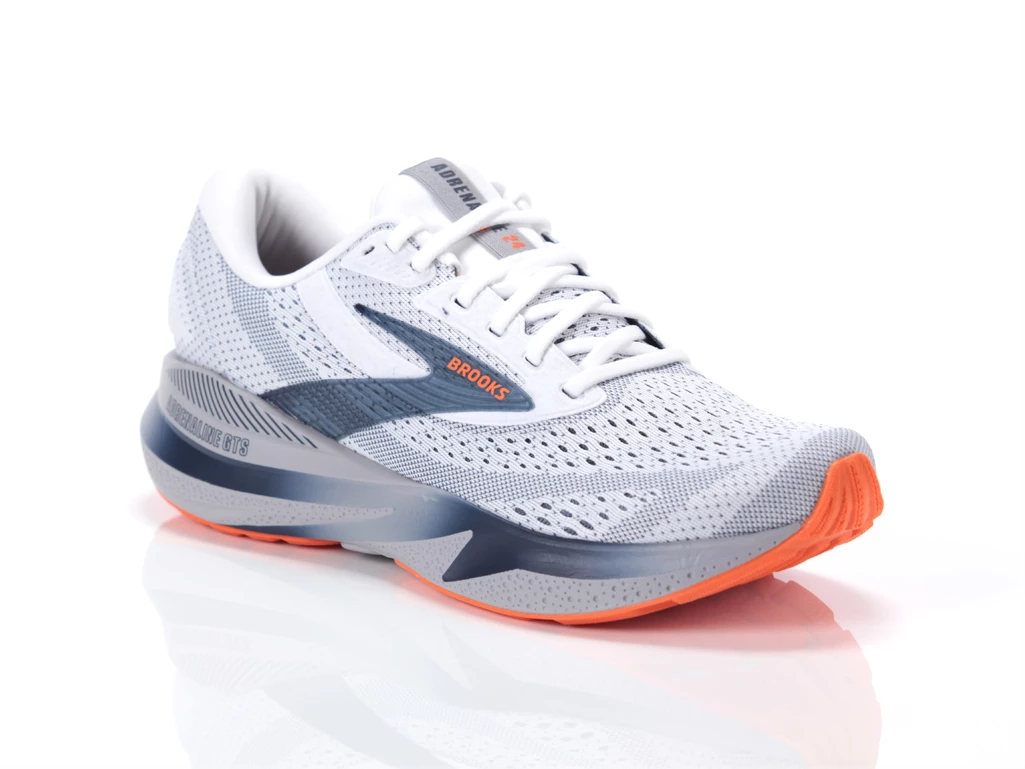  Adrenaline Gts 24 - Running uomo Brooks. Disponibile in diverse taglie: 41, 42, 43, 44, 45 e colori grigio, bianco, arancione. 