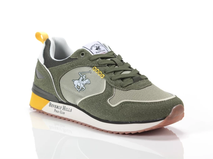  Dylan Mix Green - Sneakers uomo Beverly Hills Polo Club. Disponibile in diverse taglie: 46, 40, 41, 42, 43, 44, 45, 39 e colori