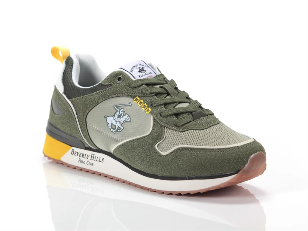  Dylan Mix Green - Sneakers uomo Beverly Hills Polo Club. Disponibile in diverse taglie: 46, 40, 41, 42, 43, 44, 45, 39 e colori