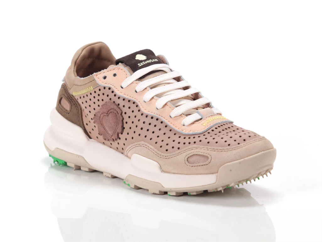  Chacrona Laser Prem - Sneakers donna Satorisan. Disponibile in diverse taglie: 40, 41, 36, 37, 38, 39 e colori beige, cipria. Y