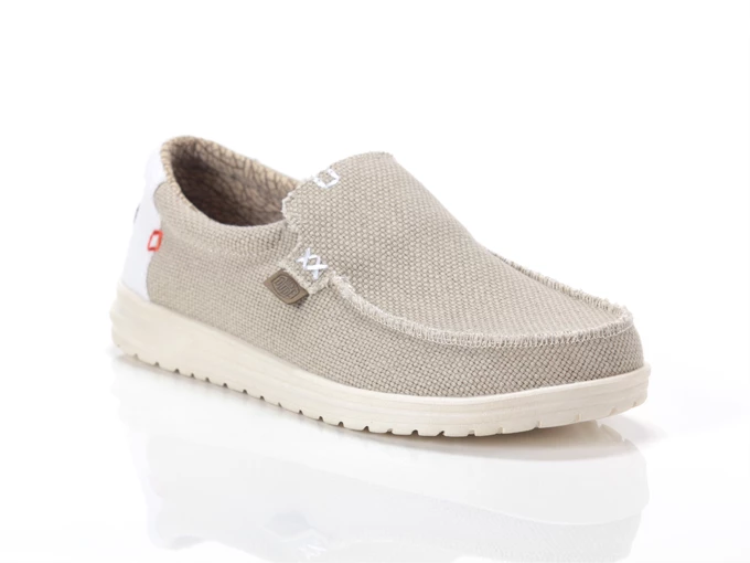  Mikka Braided - Sneakers uomo Hey Dude. Disponibile in diverse taglie: 40, 41, 42, 43, 44, 45 e colori beige, bianco. YOUSPORTY