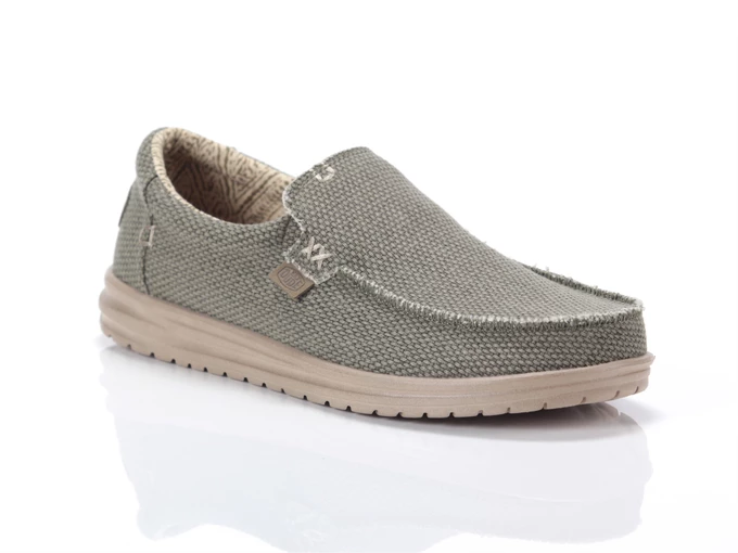  Mikka Braided - Sneakers uomo Hey Dude. Disponibile in diverse taglie: 40, 41, 42, 43, 44, 45 e colori marrone, verde. YOUSPORT
