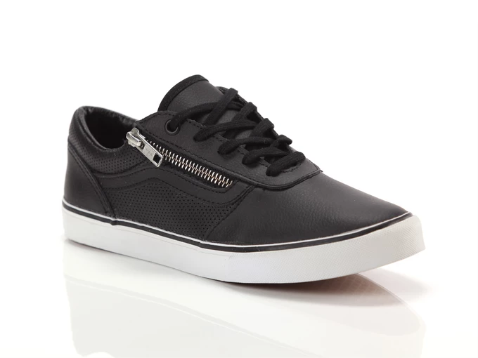  Milton Zip - Sneakers donna Vans. Disponibile in diverse taglie: 40, 41, 36 e colori bianco, nero. YOUSPORTY.