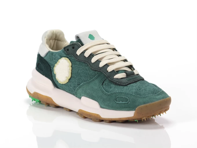  Chacrona Linen - Sneakers donna Satorisan. Disponibile in diverse taglie: 40, 36, 38, 39 e colori verde. YOUSPORTY.
