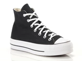  Chuck Taylor All Star Lift Clean Hi - Sneakers donna Converse. Disponibile in diverse taglie: 36, 37, 38 e colori bianco, nero.